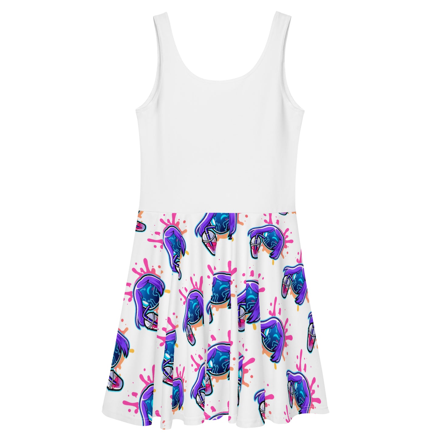 BriteBot Brite Juice Skater Dress